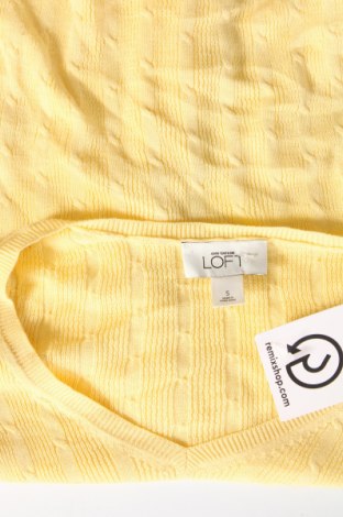 Дамски пуловер Loft By Ann Taylor, Размер S, Цвят Жълт, Цена 51,46 лв.