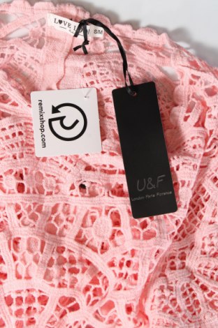 Дамски пуловер Love Look, Размер S, Цвят Розов, Цена 30,50 лв.