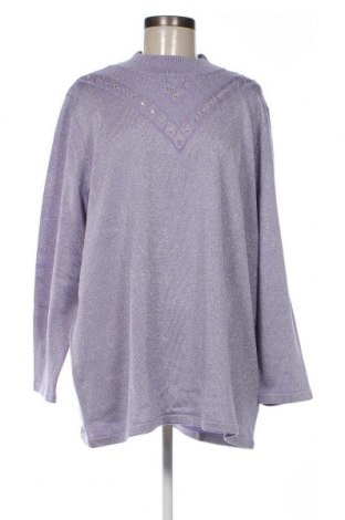 Дамски пуловер M. Collection, Размер 3XL, Цвят Лилав, Цена 29,00 лв.