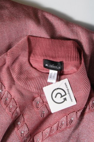 Дамски пуловер M. Collection, Размер XXL, Цвят Розов, Цена 9,57 лв.