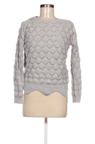 Γυναικείο πουλόβερ Made In Italy, Μέγεθος M, Χρώμα Γκρί, Τιμή 9,53 €