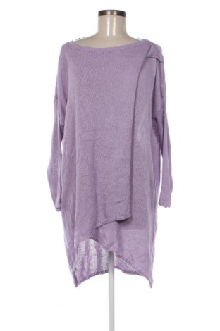 Дамски пуловер Made In Italy, Размер L, Цвят Лилав, Цена 23,00 лв.
