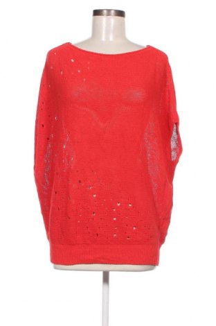 Дамски пуловер Made In Italy, Размер M, Цвят Червен, Цена 14,50 лв.