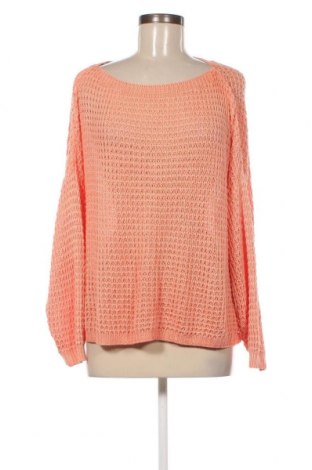 Γυναικείο πουλόβερ Made In Italy, Μέγεθος XL, Χρώμα Πορτοκαλί, Τιμή 9,00 €