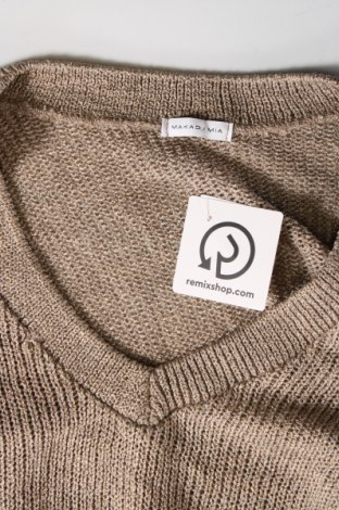 Дамски пуловер Makadamia, Размер XL, Цвят Бежов, Цена 22,14 лв.