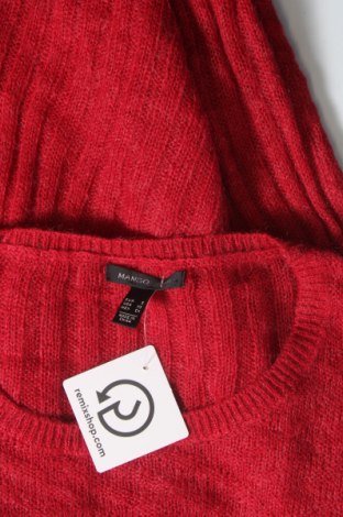 Дамски пуловер Mango, Размер S, Цвят Червен, Цена 9,45 лв.
