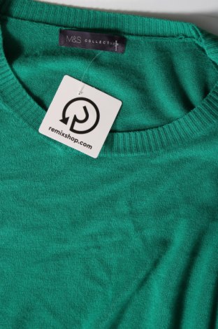 Дамски пуловер Marks & Spencer, Размер XL, Цвят Зелен, Цена 27,00 лв.