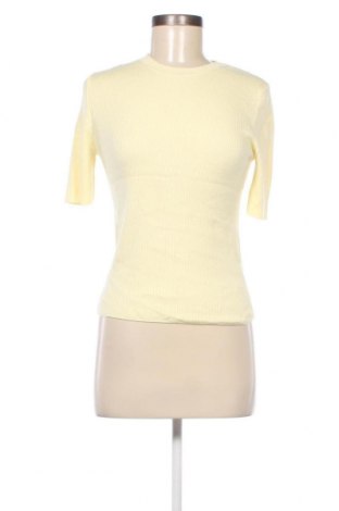 Дамски пуловер Massimo Dutti, Размер M, Цвят Жълт, Цена 37,20 лв.