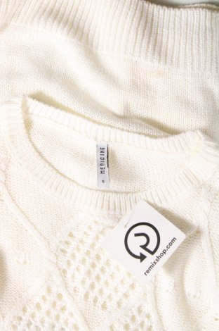 Γυναικείο πουλόβερ Medicine, Μέγεθος S, Χρώμα Λευκό, Τιμή 7,56 €