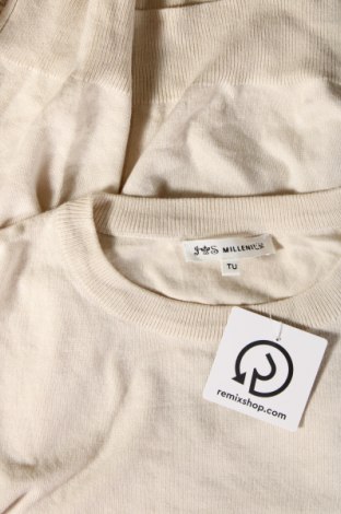 Дамски пуловер Millenium, Размер M, Цвят Екрю, Цена 29,00 лв.