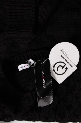 Дамски пуловер Miss Poem, Размер M, Цвят Черен, Цена 18,40 лв.