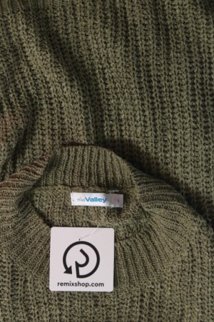 Дамски пуловер Miss Valley, Размер S, Цвят Зелен, Цена 10,15 лв.