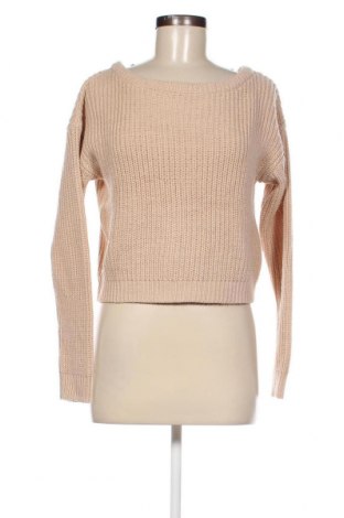 Γυναικείο πουλόβερ Missguided, Μέγεθος S, Χρώμα  Μπέζ, Τιμή 8,07 €