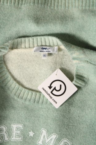 Γυναικείο πουλόβερ More & More, Μέγεθος XL, Χρώμα Πράσινο, Τιμή 31,06 €