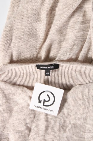 Дамски пуловер More & More, Размер M, Цвят Бежов, Цена 33,48 лв.
