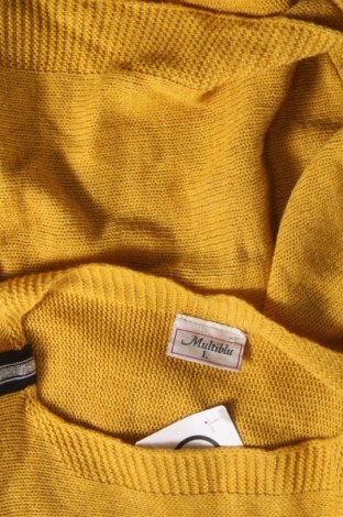 Γυναικείο πουλόβερ Multiblu, Μέγεθος L, Χρώμα Κίτρινο, Τιμή 5,38 €