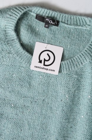 Γυναικείο πουλόβερ My Own, Μέγεθος S, Χρώμα Μπλέ, Τιμή 8,07 €