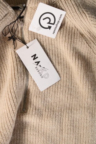 Γυναικείο πουλόβερ NA-KD, Μέγεθος XXS, Χρώμα  Μπέζ, Τιμή 21,57 €