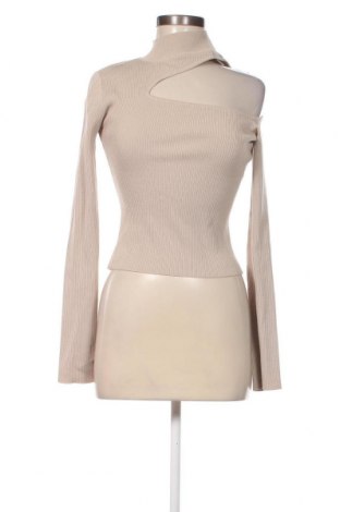Γυναικείο πουλόβερ NA-KD, Μέγεθος S, Χρώμα  Μπέζ, Τιμή 11,95 €
