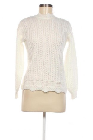 Дамски пуловер Naf Naf, Размер XS, Цвят Екрю, Цена 37,20 лв.