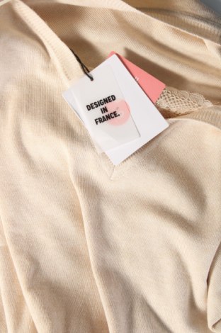 Γυναικείο πουλόβερ Naf Naf, Μέγεθος XS, Χρώμα  Μπέζ, Τιμή 10,07 €