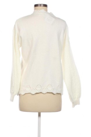 Дамски пуловер Naf Naf, Размер L, Цвят Бял, Цена 32,55 лв.