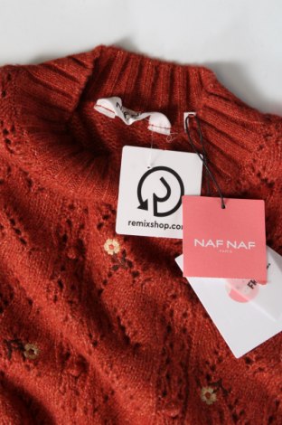 Pulover de femei Naf Naf, Mărime XS, Culoare Roșu, Preț 305,92 Lei