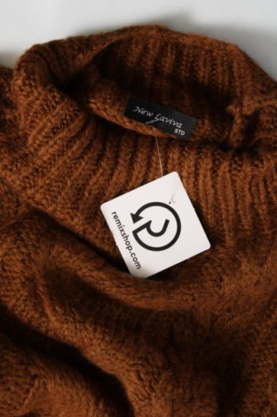 Дамски пуловер New Laviva, Размер M, Цвят Кафяв, Цена 27,90 лв.