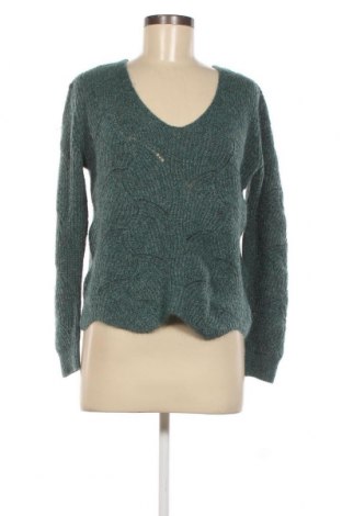 Дамски пуловер ONLY, Размер XS, Цвят Зелен, Цена 27,90 лв.