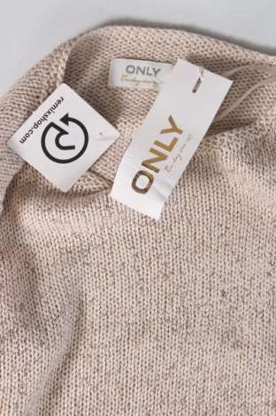 Дамски пуловер ONLY, Размер M, Цвят Бежов, Цена 16,74 лв.