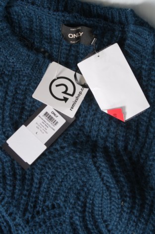Дамски пуловер ONLY, Размер L, Цвят Зелен, Цена 27,90 лв.