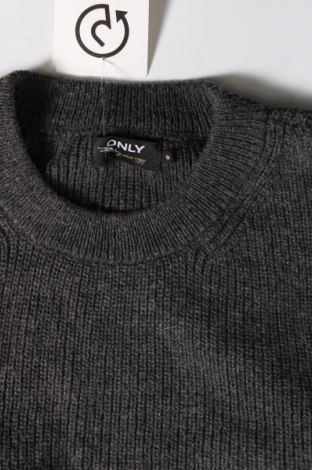 Дамски пуловер ONLY, Размер S, Цвят Сив, Цена 9,99 лв.