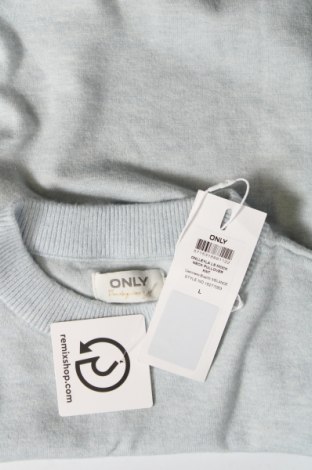 Γυναικείο πουλόβερ ONLY, Μέγεθος L, Χρώμα Μπλέ, Τιμή 14,38 €