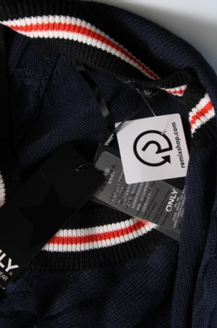 Дамски пуловер ONLY, Размер L, Цвят Син, Цена 15,49 лв.