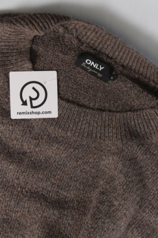 Дамски пуловер ONLY, Размер M, Цвят Кафяв, Цена 5,67 лв.