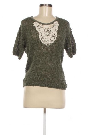 Γυναικείο πουλόβερ Object, Μέγεθος S, Χρώμα Πράσινο, Τιμή 14,38 €