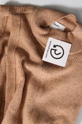 Γυναικείο πουλόβερ Object, Μέγεθος S, Χρώμα  Μπέζ, Τιμή 8,88 €