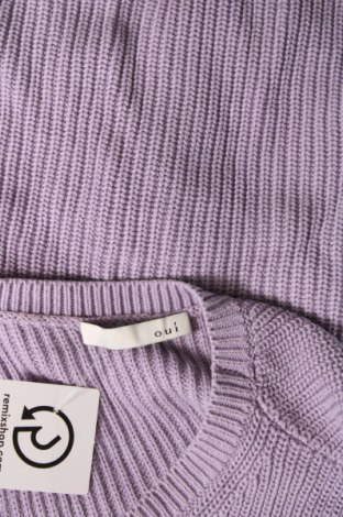 Дамски пуловер Oui, Размер M, Цвят Лилав, Цена 35,34 лв.