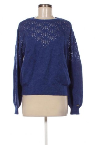 Γυναικείο πουλόβερ POM Amsterdam, Μέγεθος M, Χρώμα Μπλέ, Τιμή 33,85 €