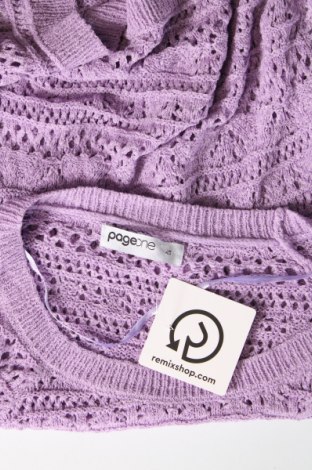 Дамски пуловер Page One, Размер XS, Цвят Лилав, Цена 10,15 лв.