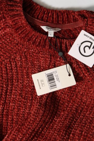 Dámský svetr Pepe Jeans, Velikost L, Barva Červená, Cena  1 096,00 Kč