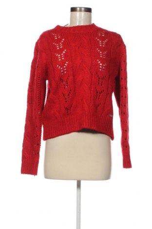Дамски пуловер Pepe Jeans, Размер S, Цвят Червен, Цена 62,00 лв.