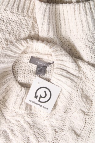 Γυναικείο πουλόβερ Primark, Μέγεθος M, Χρώμα Λευκό, Τιμή 8,07 €