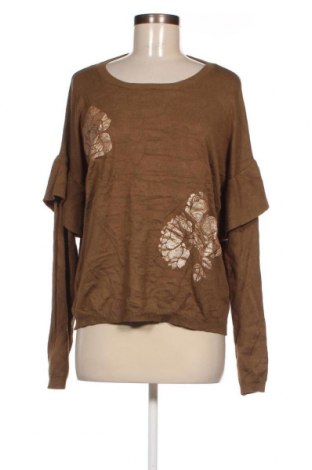 Γυναικείο πουλόβερ Promod, Μέγεθος L, Χρώμα Πράσινο, Τιμή 25,36 €