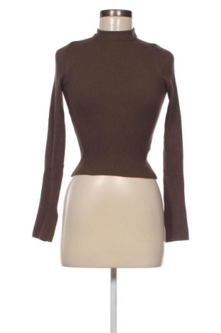 Γυναικείο πουλόβερ Pull&Bear, Μέγεθος S, Χρώμα Καφέ, Τιμή 10,67 €