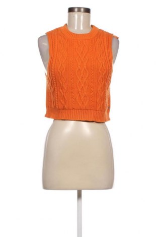Дамски пуловер Pull&Bear, Размер M, Цвят Оранжев, Цена 8,80 лв.