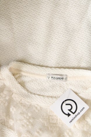 Дамски пуловер Pull&Bear, Размер S, Цвят Екрю, Цена 15,67 лв.