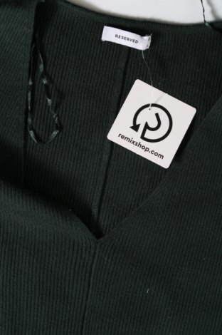 Дамски пуловер Reserved, Размер M, Цвят Зелен, Цена 15,66 лв.