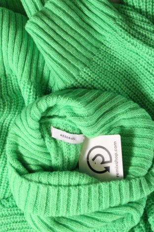 Damski sweter Reserved, Rozmiar S, Kolor Zielony, Cena 23,33 zł
