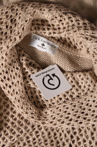 Γυναικείο πουλόβερ Rick Cardona, Μέγεθος L, Χρώμα  Μπέζ, Τιμή 6,34 €
